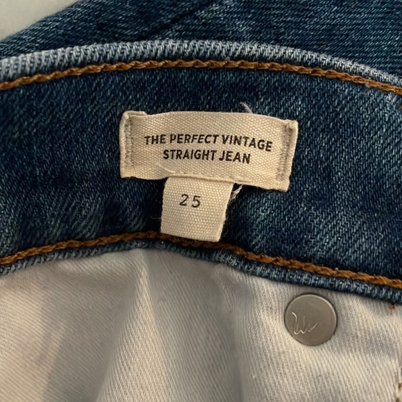 The Perfect Vintage Straight Jean Madewell - Picture 5 of 6